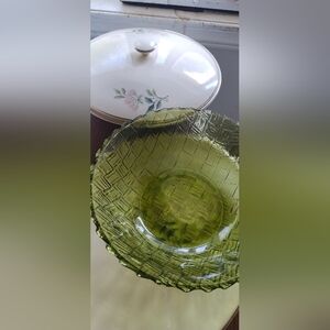 Gft? iLifetime China Co. "Ming pattern"  round lidded serving bowl and platter